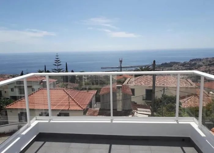 아파트 Madeira Panoramic Villa- Promocao 2 Ou 3 Semana 푼샬